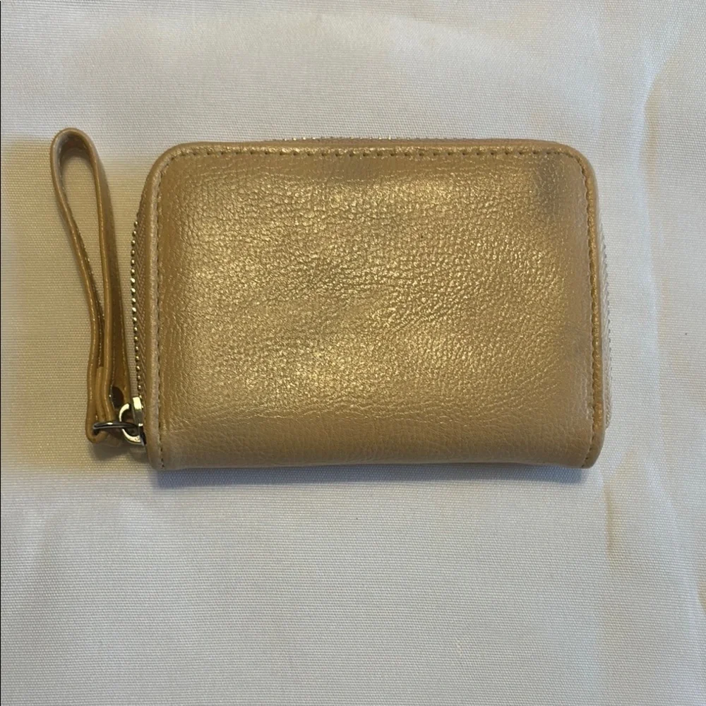 Typo Wristlet Tan Preloved